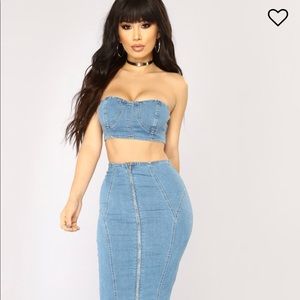 Denim set